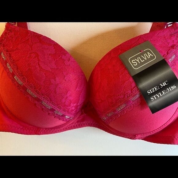 Sylvia push up underwire Padded Fashion Bra 34C - Picture 7 of 11